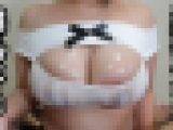 【パイズリ撮影会vol.34】メイド風コスでご奉仕パイズリ！圧乳過去最大！！