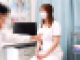 【美乳】ナースの同僚をお触り。恥ずかしそうな乳首を弄りパンチラまで撮影【複数人乳がん検査②】