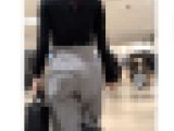 【503】絶妙な透け具合で周囲を魅了するカジュアルパンツOLさん２編！