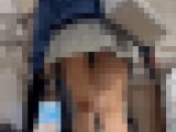 【再販】《４K・高画質》 No.1365「放課後帰り風！ミニスカの中身を見せる無防備な美女」