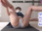 真夏のミニスカ制服美脚ちゃん（4）ハイキック、開脚前転パンチラスローモーション