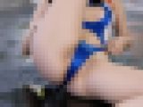 【フェチ動画】夜の街に舞い降りた堕天使？愛くるしいルックスと止められない渇望 AI小悪魔美女　瑠奈（るな）ちゃん