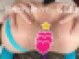 【再販】?双頭ディルドひりだしイキッ！！?全力ケツ穴くぱぁ?スパンキング?チン媚び?