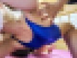 スタイル抜群ギャル女子さん！目を血走らせて、ド派手に爆笑いしノックダウン！（完全オリジナル）