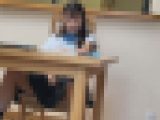 【再販】【ギャルJK角オナ】ド派手下着のギャルJK妹ほのぴよ（仮）リビングでこっそり角オナニー
