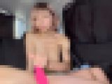 【再販】激かわ地下アイドルの車内フェラ手コキで溜め込んだザーメン大量口内発射！【個人撮影】