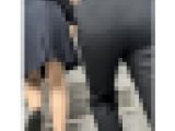 【570】ともにヒロイン級！美女OL2人組が街の男を惑わせて歩く！